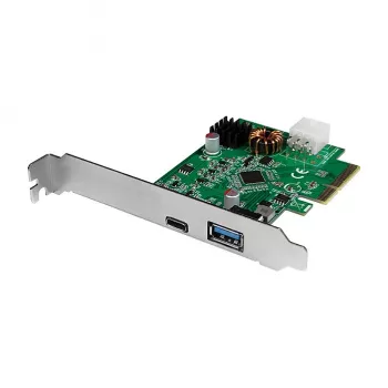 LogiLink Κάρτα PCI Express USB 3.2, 5 Gbps, 2 εξωτερικές + 3 εσωτερικές θύρες USB-A