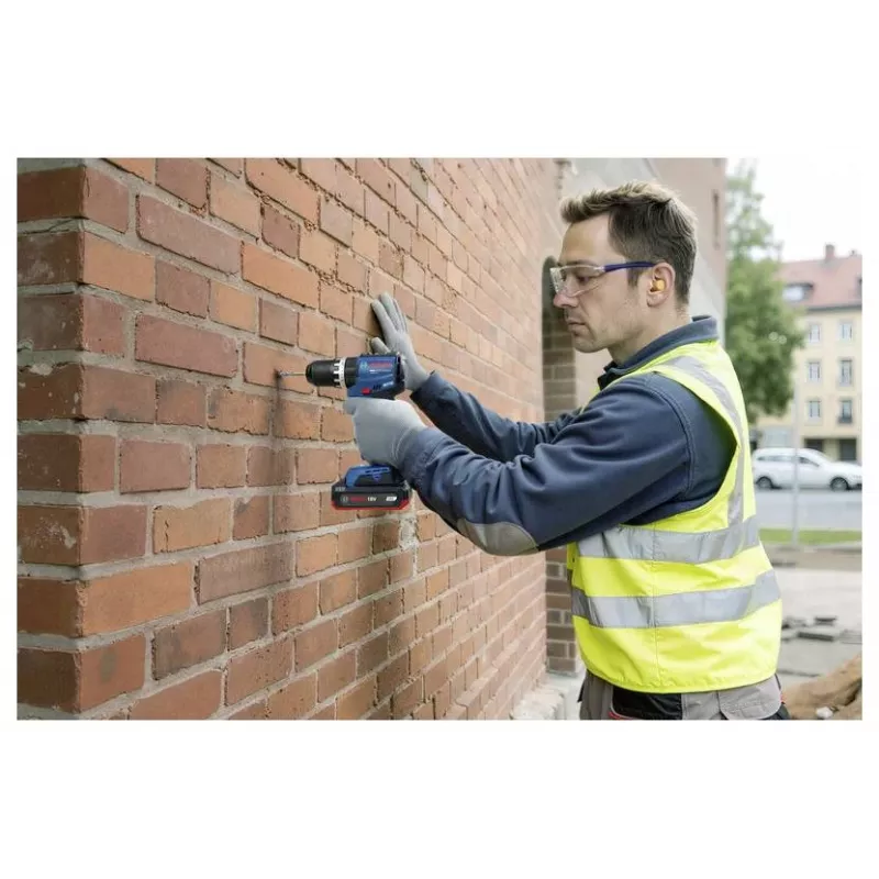 BOSCH Professional GSB 18V-52 Κρουστικό δραπανοκατσάβιδο μπαταρίας (συσκευασία χαρτοκιβωτίου)