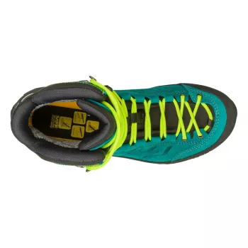 SALEWA Γυναικεία Rapace GTX Αλπικά παπούτσια πεζοπορίας - Shaded Spruce/Sulphur Spring - UK 7.5 (EU 41)