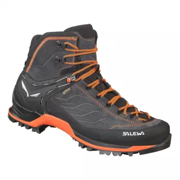 SALEWA Παπούτσια MTN Trainer Mid GTX Asphalt Fluo Orange UK 8 (EU 42)