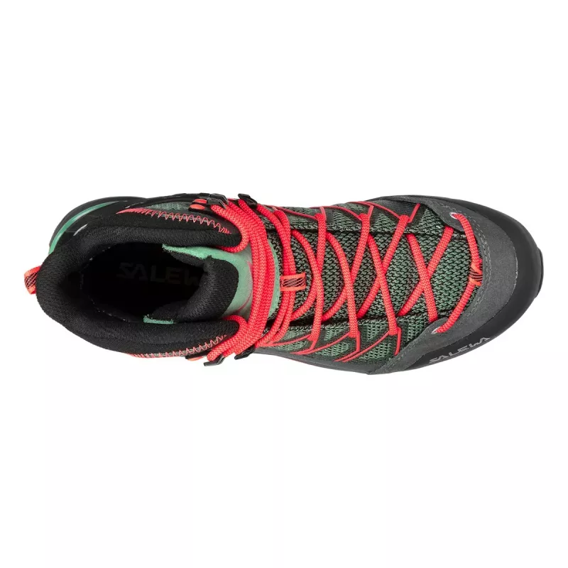 Salewa Women's Trainer Lite Mid GTX παπούτσια - Malta / Fluo Green