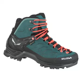 SALEWA Women's Mtn Trainer Mid GTX Ορειβατικά Μποτάκια - Atlantic Deep/Ombre Blue - UK 6.5 (40)
