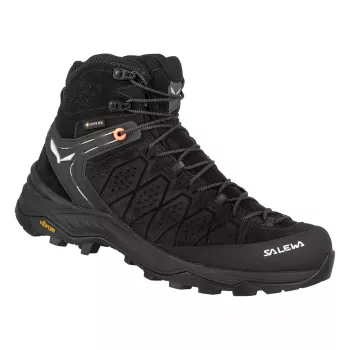 SALEWA γυναικεία Alp Trainer 2 Mid GTX μποτάκια πεζοπορίας, Black/Black, UK 5 (EU 38)