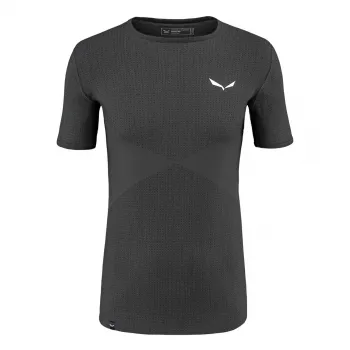 Ανδρικό Salewa Zebru Medium Warm Μπλουζάκι - Onyx