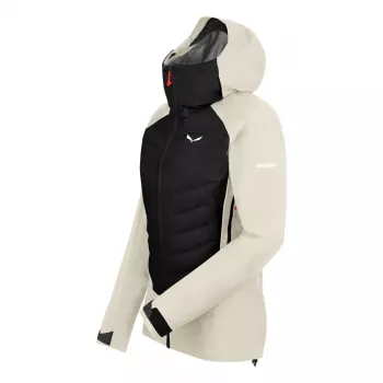 Γυναικείο Υβριδικό Μπουφάν Salewa Sella PTX 3L Oatmeal