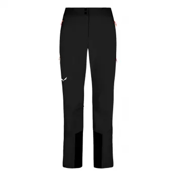 Γυναικείο παντελόνι σκι ανάβασης Salewa Sella DST Black
