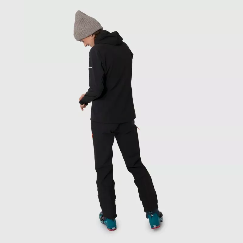 Γυναικείο παντελόνι σκι ανάβασης Salewa Sella DST Black