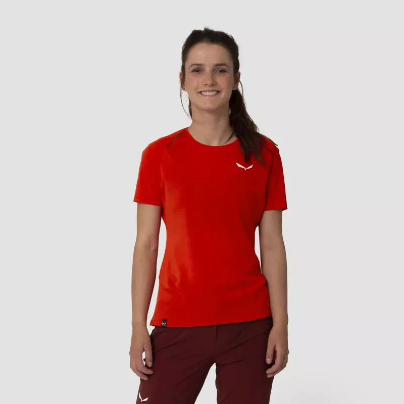 SALEWA γυναικείο μπλουζάκι Pedroc Flame (μέγεθος S)