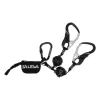 SALEWA Ergo Lanyard zip-black ανασυρόμενο lanyard
