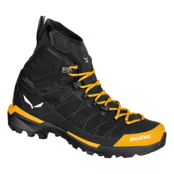 Salewa Ortles Light Mid PTX Ορειβατικά Παπούτσια Gold-Black UK 10 (EU 44.5)