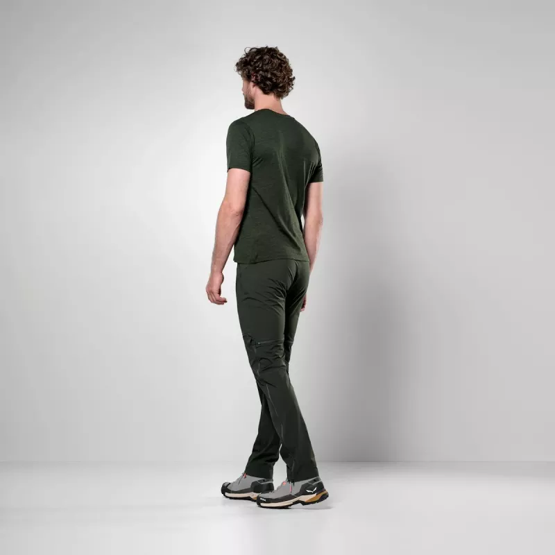 Salewa Eagle Eitd AM μπλουζάκι S - Dark Olive