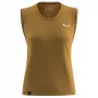 Salewa Eagle Minilogo Am αμάνικο - Golden Brown - Μέγεθος M