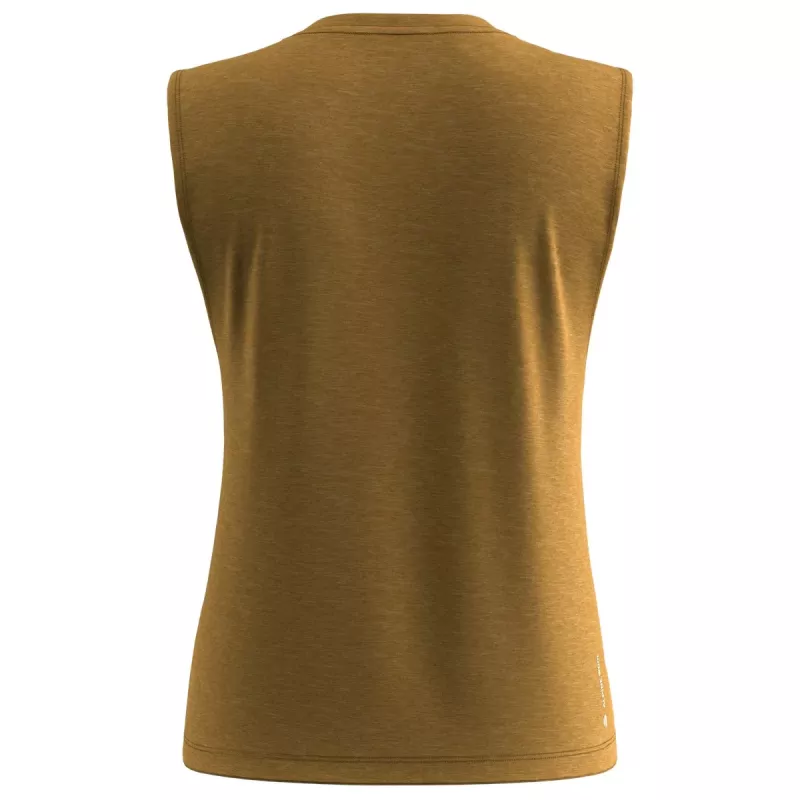 Salewa Eagle Minilogo Am αμάνικο - Golden Brown - Μέγεθος M