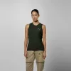 Γυναικείο αμάνικο Salewa Puez Dry Tanktop - M, Dark Olive