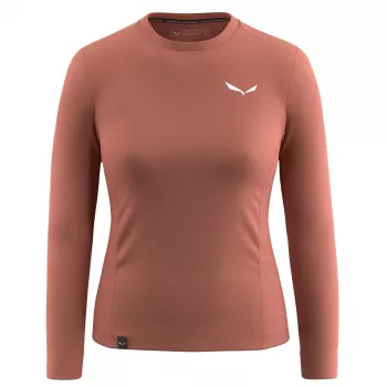 Γυναικείο φούτερ Salewa Puez Dry Tee κόκκινο M