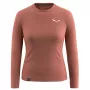 Γυναικείο φούτερ Salewa Puez Dry Tee κόκκινο M