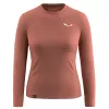 Salewa Puez Dry Tee γυναικείο μπλουζάκι - Etruscan Red, μέγεθος L