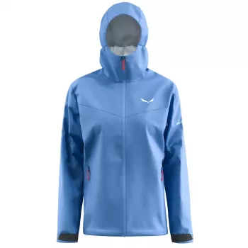 Salewa Puez Aqua 4 PTX 2.5L Jacket - Morning Blue - μέγεθος S