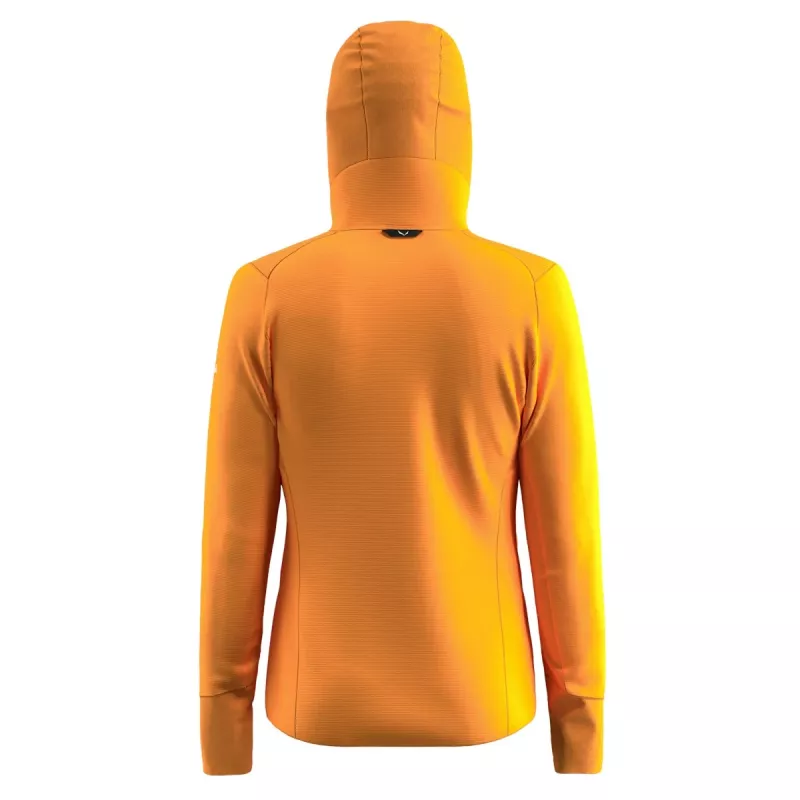 SALEWA μπουφάν fleece με κουκούλα Turmeric L