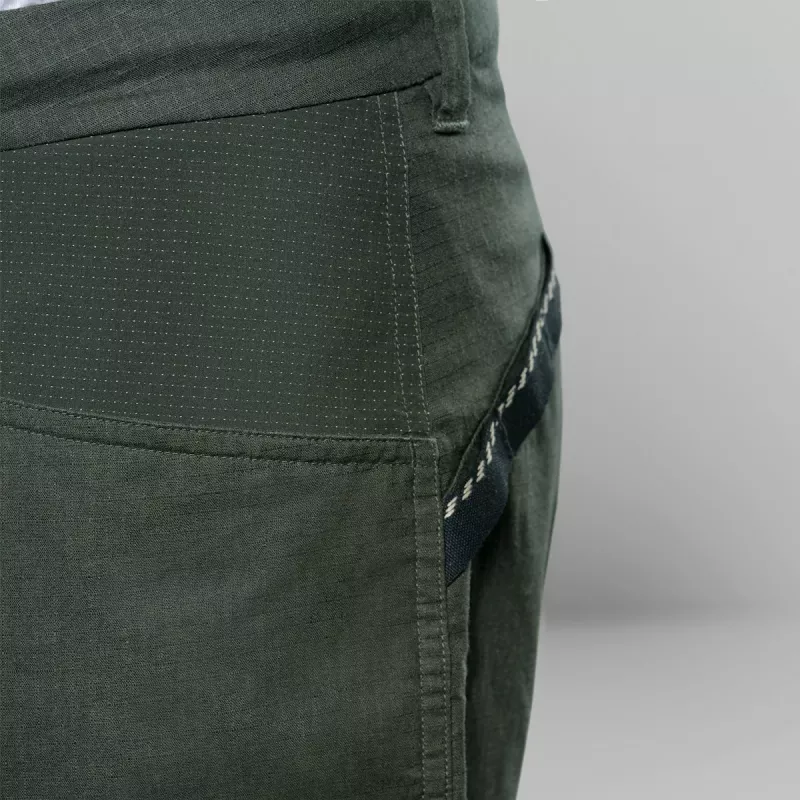 Salewa Agner Hemp Ripstop σορτς - Dark Olive - μέγεθος M