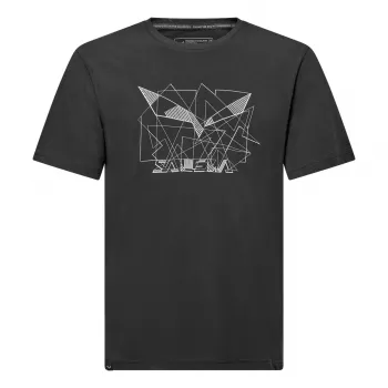 SALEWA μπλουζάκι Eagle Geo Black Out (M)