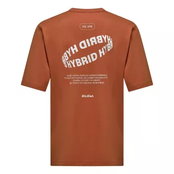Salewa Eagle Hybrid Loose μπλουζάκι - Coffee Brown, μέγεθος L