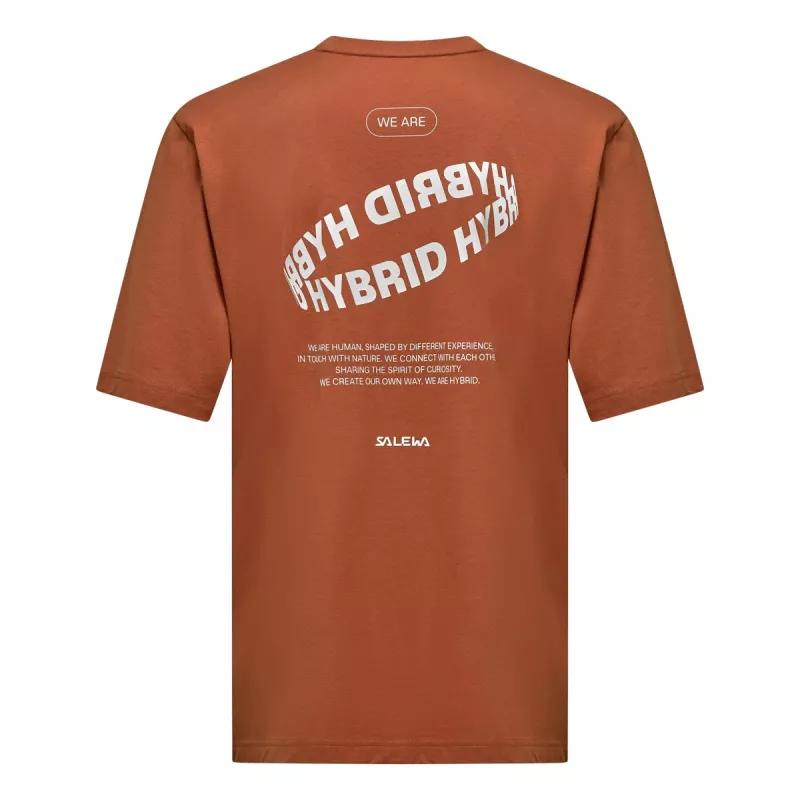 Salewa Eagle Hybrid Loose μπλουζάκι - Coffee Brown, μέγεθος L