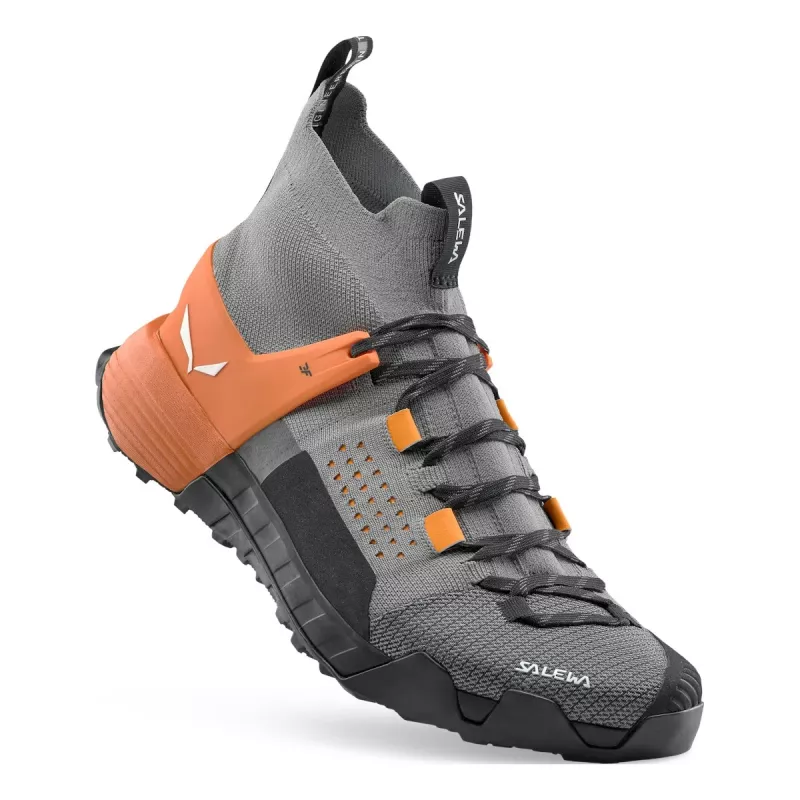 Salewa Wildfire NXT Knit Παπούτσια Approach Alloy/Tumeric UK 9.5 (EU 44)