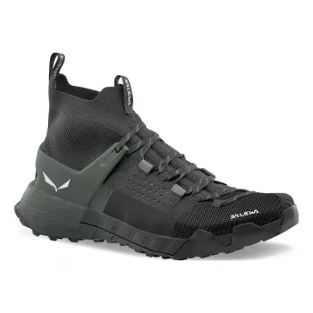 Salewa Wildfire NXT Knit γυναικεία παπούτσια προσέγγισης - Onyx/σκούρο ελιά - UK 6.5 (EU 40)