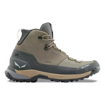 SALEWA Puez Leather Mid μπότες PT Bungee Cord-Onyx UK 8