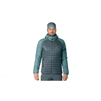 SALEWA Dynafit Radical Down Hooded Μπουφάν - Smoke Blue, Μέγεθος S