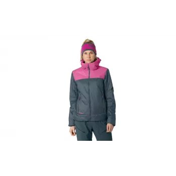 SALEWA Γυναικείο Dynafit Radical PRL Hood Μπουφάν μονωτικό - Magenta, Μέγεθος S