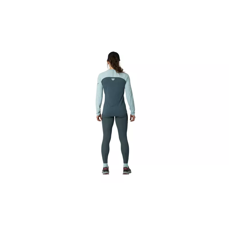 SALEWA Women's Dynafit Alpine Pro L/S Tee - Cloud Blue, Μέγεθος XS