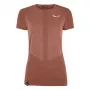 Salewa Zebru Medium Warm Merino μπλουζάκι - Etruscan Red, μέγεθος M