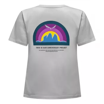 Salewa Eagle Anniversary T-Shirt - Optical White - Μέγεθος L