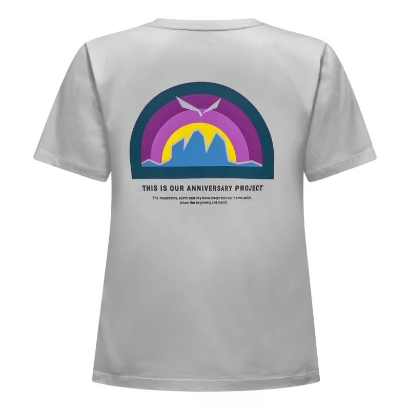 Salewa Eagle Anniversary T-Shirt - Optical White - Μέγεθος L