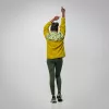SALEWA Φούτερ Eagle Anniversary Half-Zip Pullover Olive Oil XL