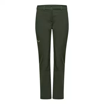Salewa Puez Dolomia 2 Γυναικείο Παντελόνι Softshell - Dark Olive, Μέγεθος S
