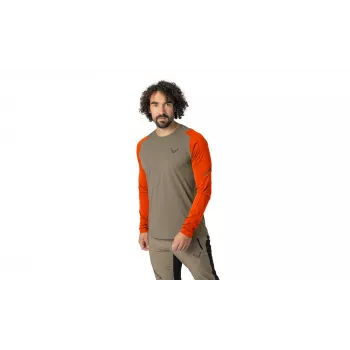 SALEWA Dynafit Transalper L/S Tee μπλούζα με μακρύ μανίκι - Fallen Rock μέγεθος M