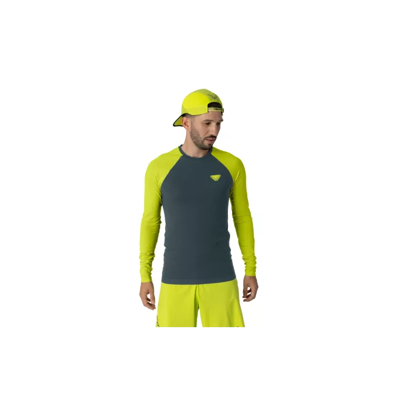 Salewa Dynafit Ultra S-Tech L/S Μπλούζα - Ultra Yellow, Μέγεθος S/M