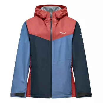 Salewa Puez Aqua 4 PTX 2.5L Μπουφάν - Etruscan Red/Multi
