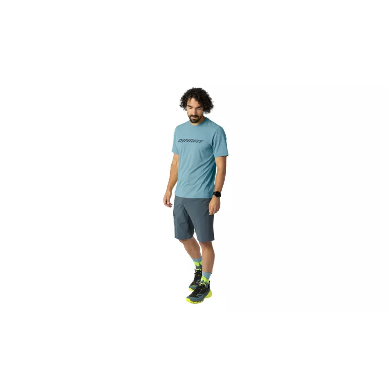 SALEWA Dynafit Traverse Training Μπλουζάκι - Smoke Blue, Μέγεθος S
