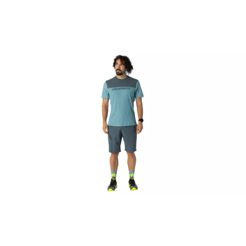 SALEWA Traverse Light Μπλουζάκι Smoke Blue L