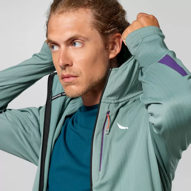 Salewa Pedroc PL 3 HD Jacket - Willow - Μέγεθος S