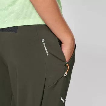Salewa Pedroc 5 Dst Pant Γυναικείο Softshell Παντελόνι - Dark Olive, Μέγεθος S