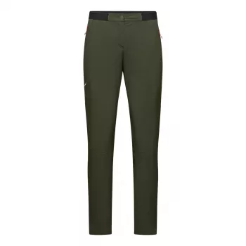 Salewa Pedroc 5 Dst Pant Γυναικείο Softshell Παντελόνι - Dark Olive, Μέγεθος M
