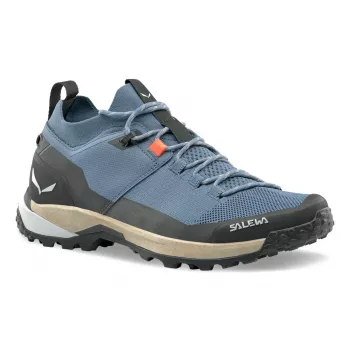 Salewa Puez 2 Knit Ptx παπούτσια πεζοπορίας - Java Blue/Black - μέγεθος EU 42