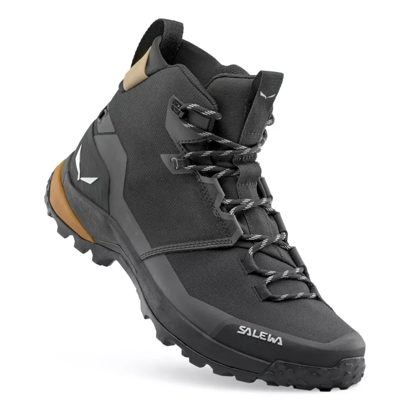 SALEWA παπούτσια Puez 2 mid PTX black-black