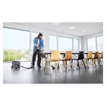 Kärcher T 10/1 Bp Adv Μπαταριοκίνητη Βιομηχανική Ηλεκτρική Σκούπα 500 W
