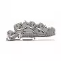 WAGO 2005-7642 Ακροδέκτης διέλευσης, 4 mm², 32 A, 400 V, γκρι, CAGE CLAMP